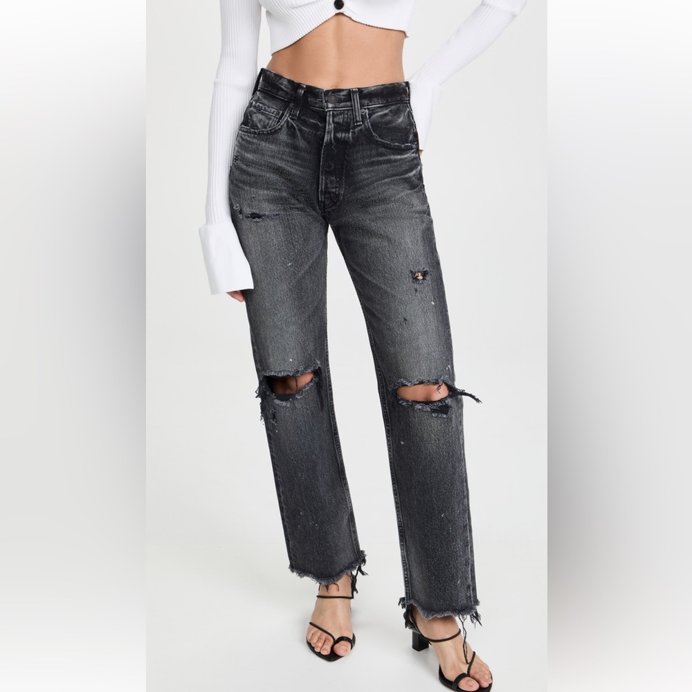 Moussy Jeans Odessa Wide Leg Straight